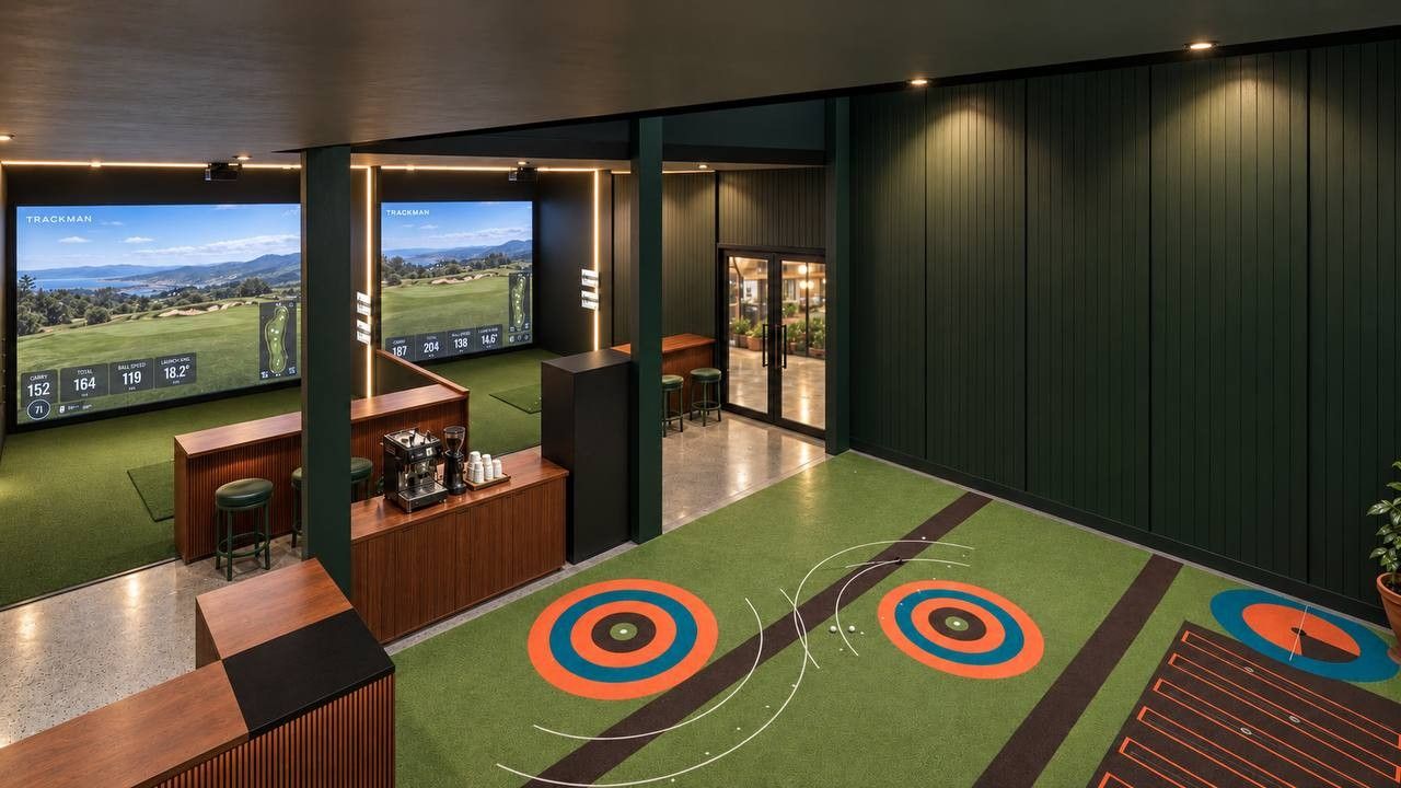 The putting green